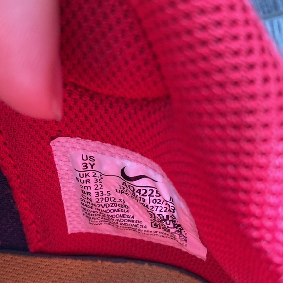 Boys Nike Team Hustle Navy & Red - Picture 9 of 10